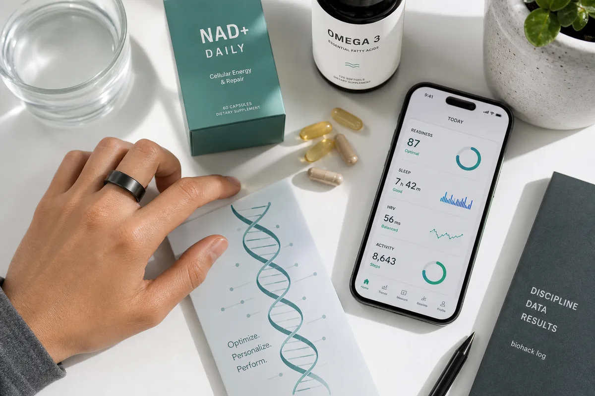 Biohacking 2026: แฮ็กร่างกายตัวเองด้วยวิทยาศาสตร์ ไม่ใช่แค่กินวิตามิน