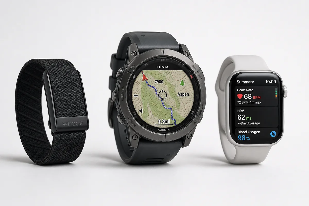 WHOOP vs Garmin vs Apple Watch เลือกตัวไหนดีสำหรับสายสุขภาพปี 2026