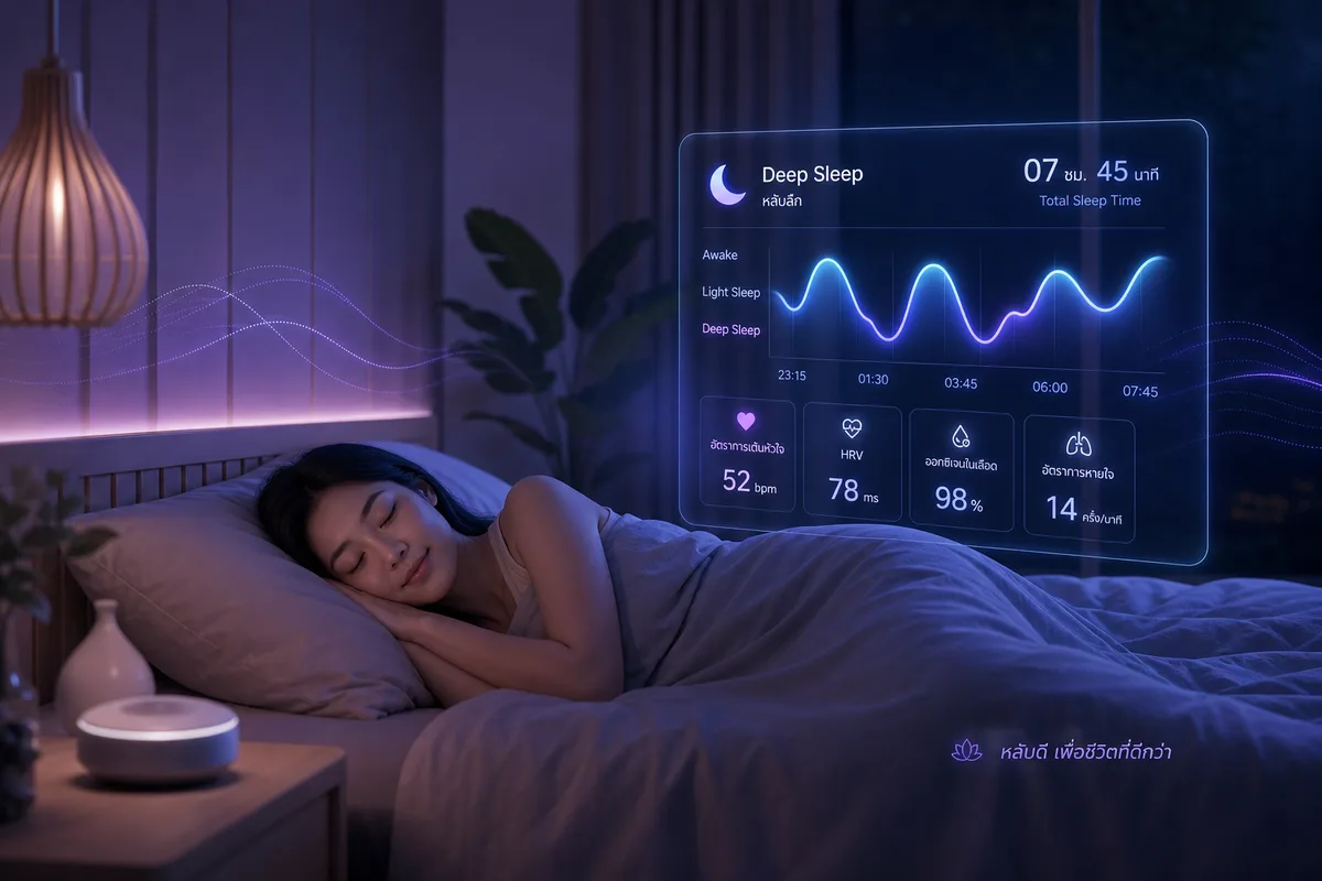 วิกฤตการนอนหลับคนไทย 2569: เมื่อ Sleep Economy มูลค่า 331 พันล้านดอลลาร์ บอกว่าคุณนอนพอ ≠ นอนหลับจริง