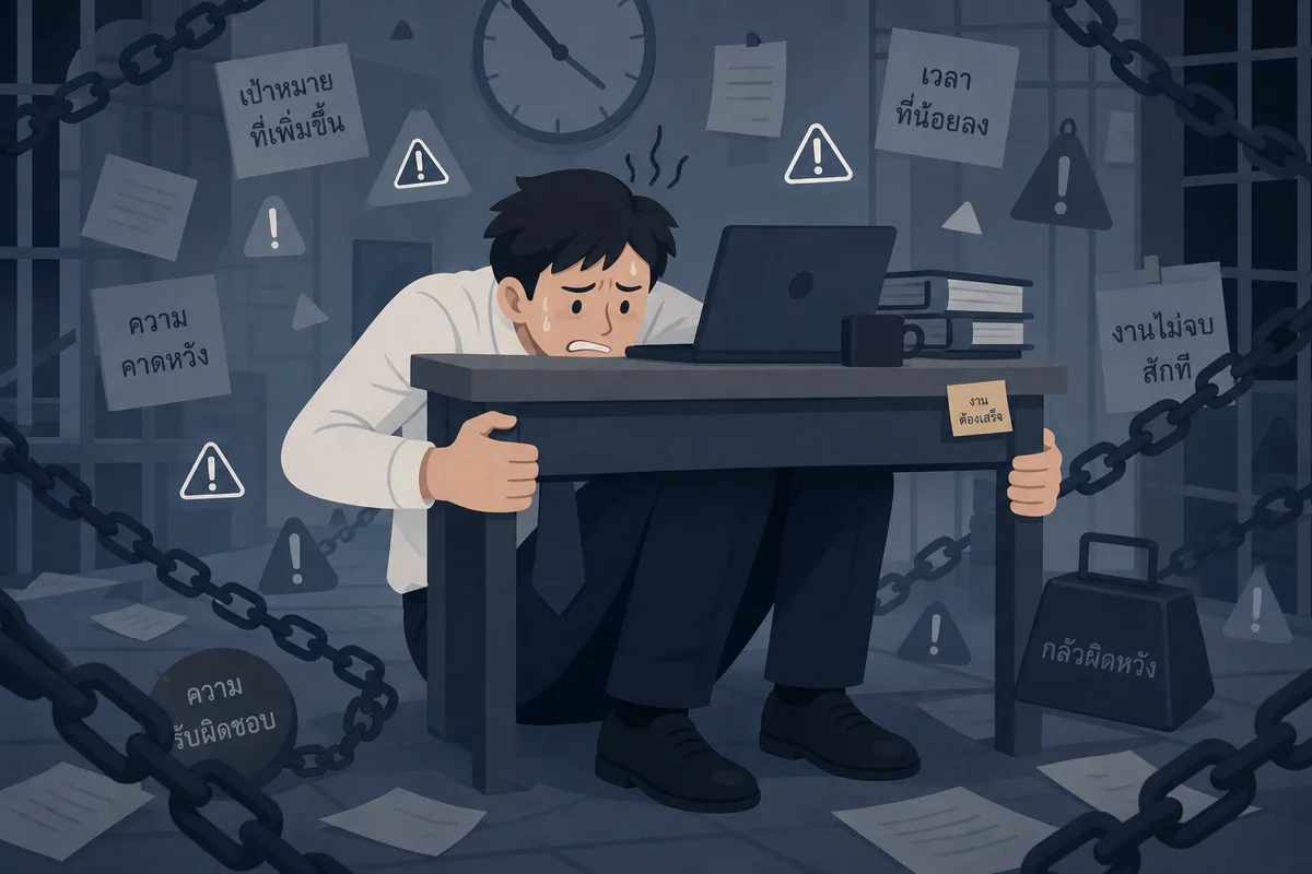 Job Hugging คืออะไร? เช็ก 5 สัญญาณที่บอกว่าคุณ "อยู่เพราะกลัว" ไม่ใช่เพราะรัก