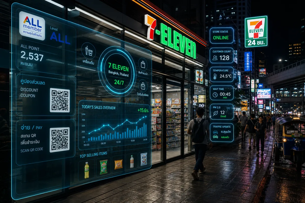 ซีพี ออลล์ ปรับโมเดลธุรกิจปี 2569: 7-Eleven ไม่ใช่แค่ร้านสะดวกซื้อ เมื่อ Data และ Loyalty กลายเป็นสินค้าหลัก