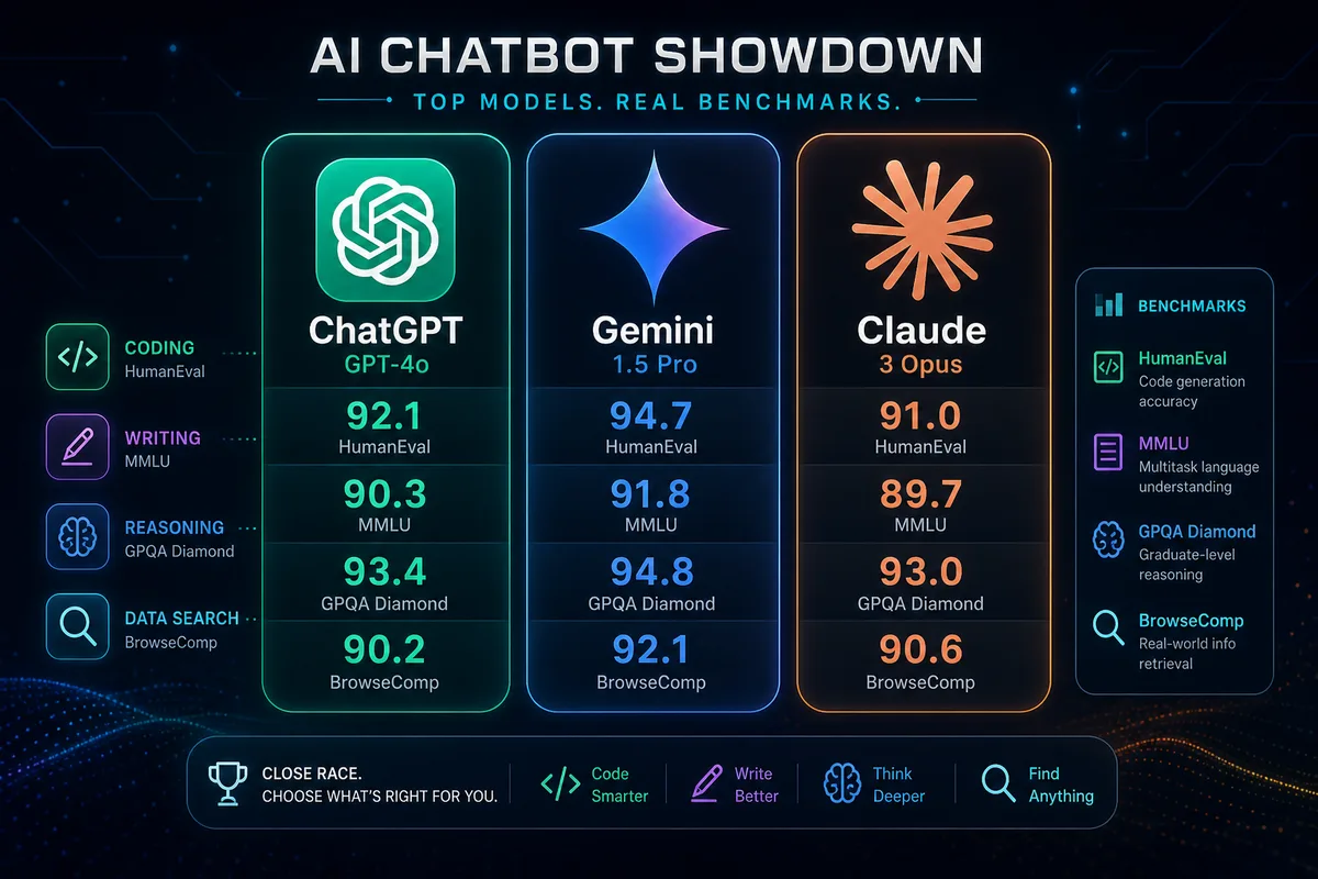 ChatGPT vs Gemini vs Claude ปี 2569: ทดสอบจริง 5 งาน ตัวไหนเก่งด้านไหนและคุ้มเงินแค่ไหน