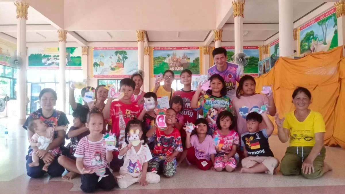 สสส. wearehappy ร่วมกับศูนย์พัฒนาเด็กเทศบาลตำบลเดิด จ.ยโสธร ส่งเสริมการเรียนรู้ของเด็กและครอบครัวผ่านนิเวศสื่อสุขภาวะ