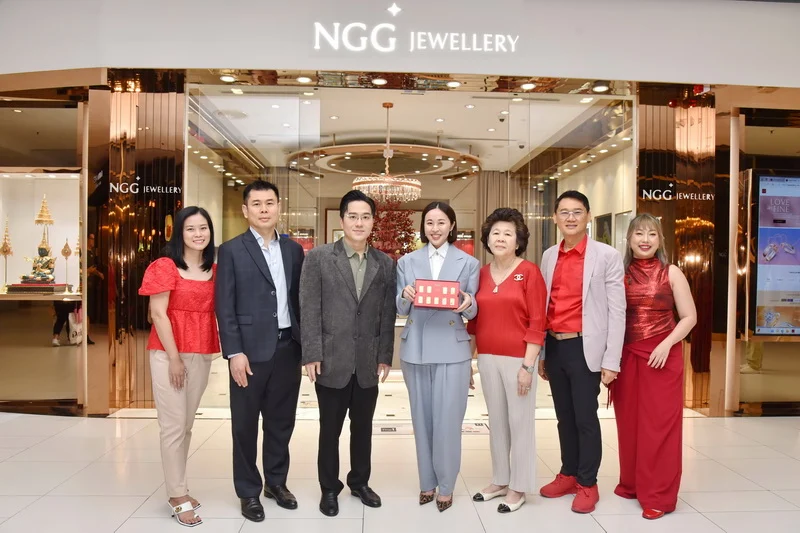 NGG JEWELLERY เปิดตัว เซทมงคลแผ่นทองคำแท้ 99.99% “Golden year of China – Thai Friendship”
