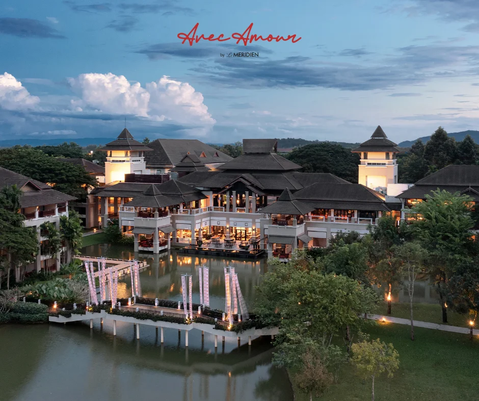 โรงแรม เลอ เมอริเดียน เชียงราย รีสอร์ท เฉลิมฉลองเดือนแห่งความรัก "Avec Amour"