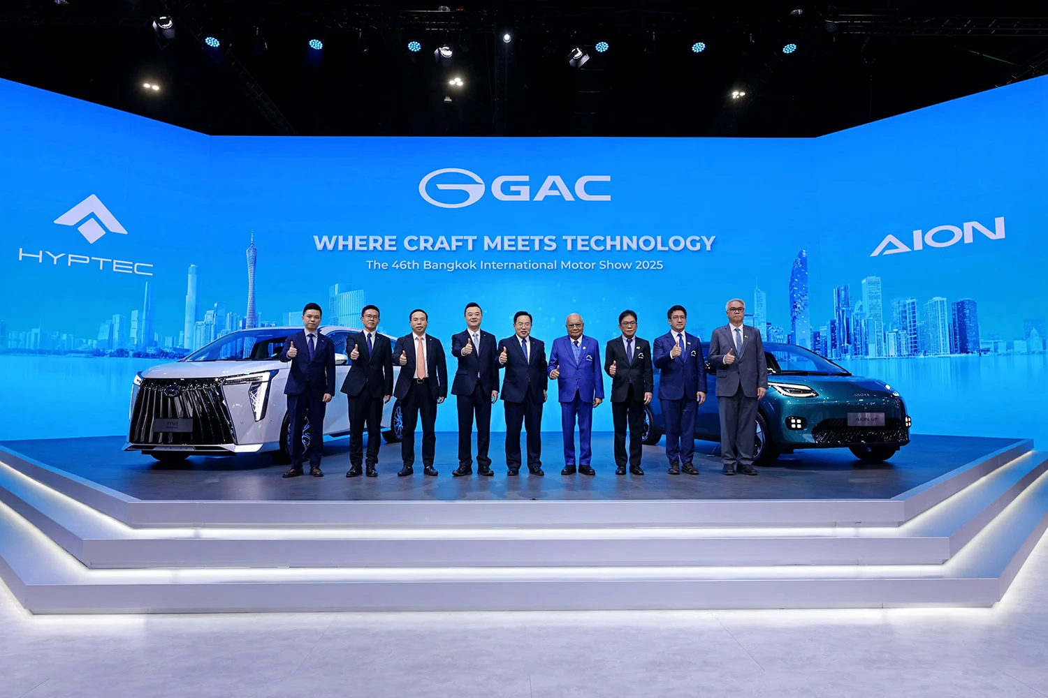 GAC เผยโฉม AION UT และ M8 PHEV ครั้งแรกในไทย พร้อมประกาศนโยบาย ONE GAC ในงาน Motor Show 2025
