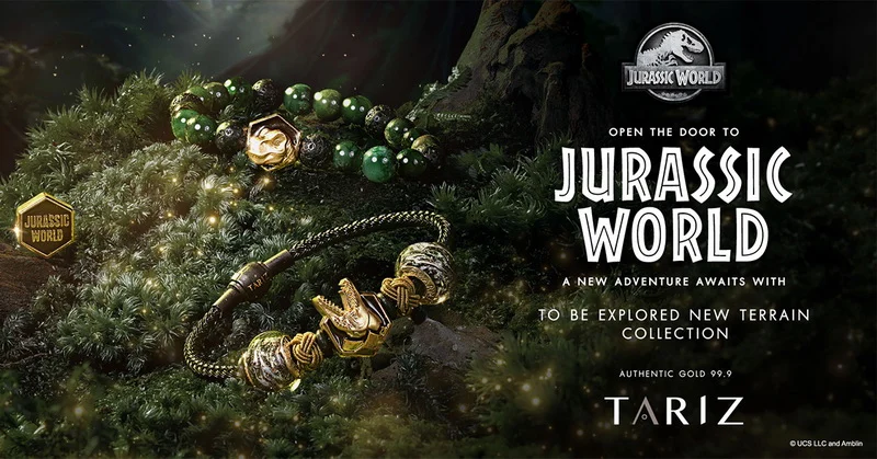 TARIZ จับมือ UNIVERSAL ครั้งแรก! เจ้าแรกเจ้าเดียวเมืองไทย เปิดตัวคอลเลคชั่นเครื่องประดับ Jurassic World