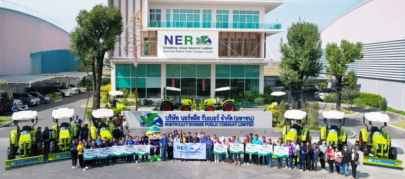 NER สานต่อโครงการ "NER สนับสนุนวิถีเกษตรยั่งยืน" ปี 2 มอบเครื่องจักรกลการเกษตรให้กลุ่มวิสาหกิจชุมชน อ.ประโคนชัย จ.บุรีรัมย์