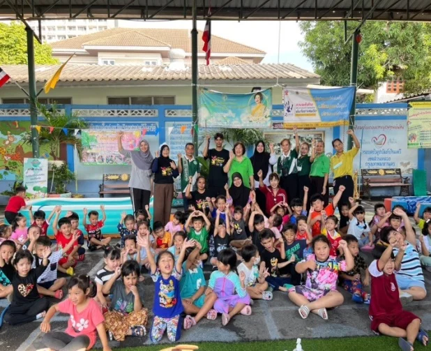 สสส. สานพลังมหัศจรรย์นิเวศสื่อสุขภาวะเพื่อเด็กปฐมวัยที่ศูนย์พัฒนาเด็กฯชุมชนเอื้ออารีย์