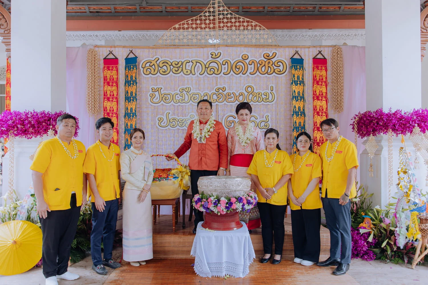 ไวไว ร่วมสืบสานประเพณีสงกรานต์ล้านนา ร่วมพิธีสระเกล้าดำหัวป้อเมืองเจียงใหม่