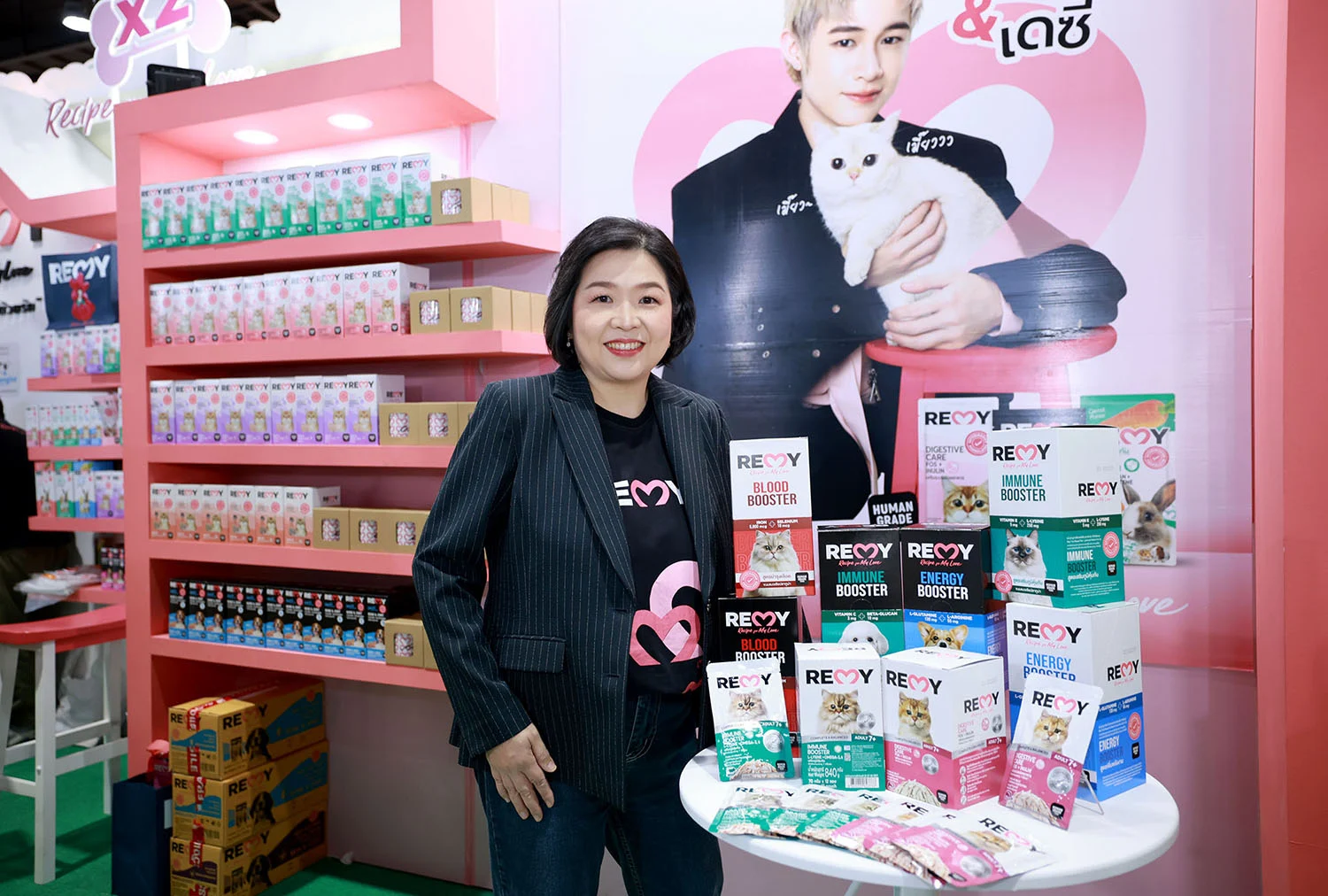 REMY เปิดตัว เสิร์ฟ 2 นวัตกรรมใหม่! พร้อมดึง "ณฐ ณฐสิชณ์" นั่งแท่นแอมบาสเดอร์คนแรก จุดพลุแคมเปญ REMY's FRIENDs FIRST FANMEET X NAT เอาใจสายรักสัตว์รุ่นใหม่