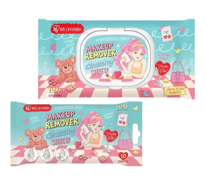 IRIS OHYAMA x Daddy And The Muscle Academy เคลียร์เมคอัพจบในแผ่นเดียว