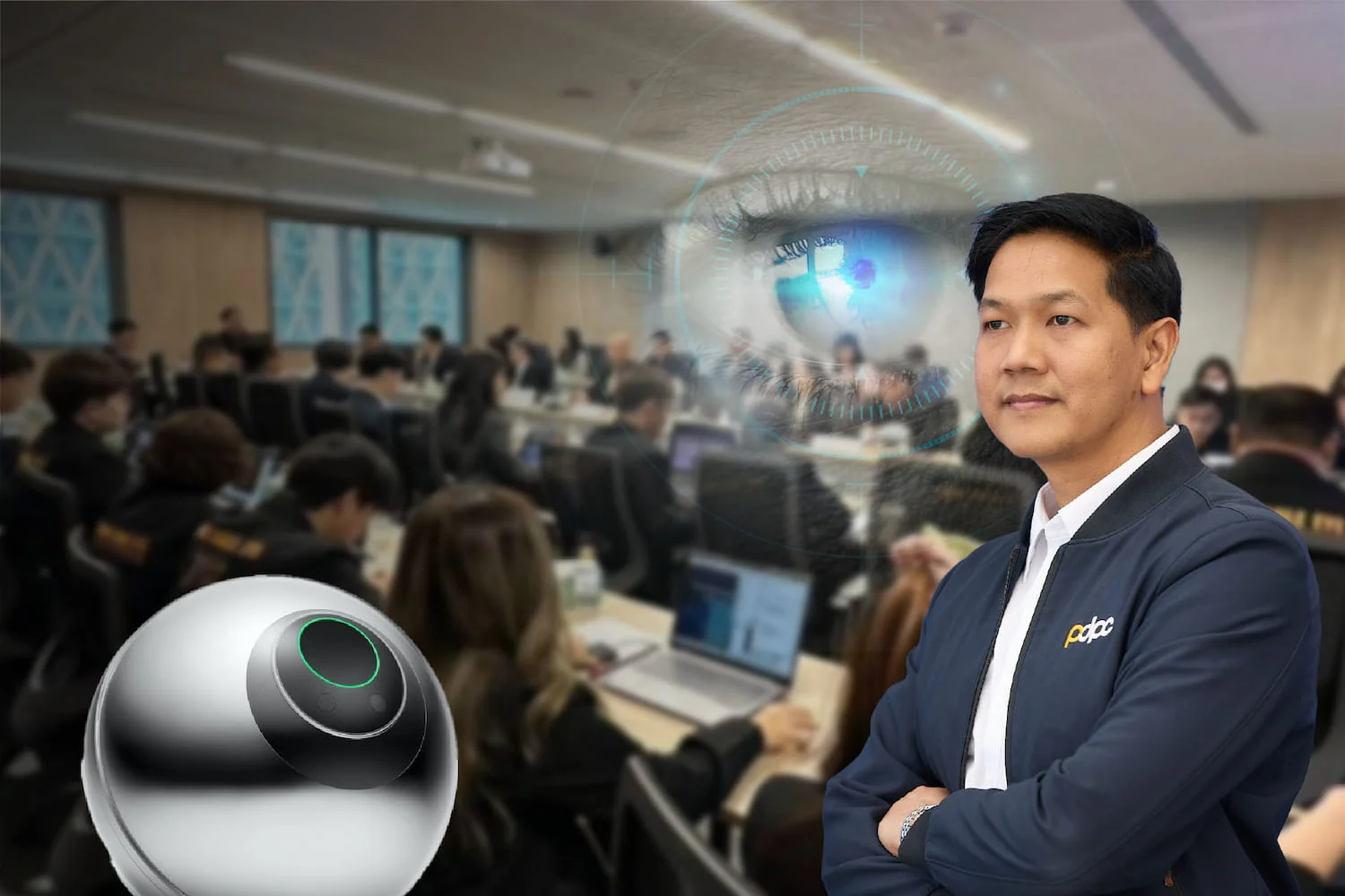 PDPC ผนึกกำลังภาครัฐ-ภาคเอกชนปิดช่องโหว่สแกนม่านตา ลุยตรวจสอบแพลตฟอร์มดิจิทัล คุมเข้ม PDPA