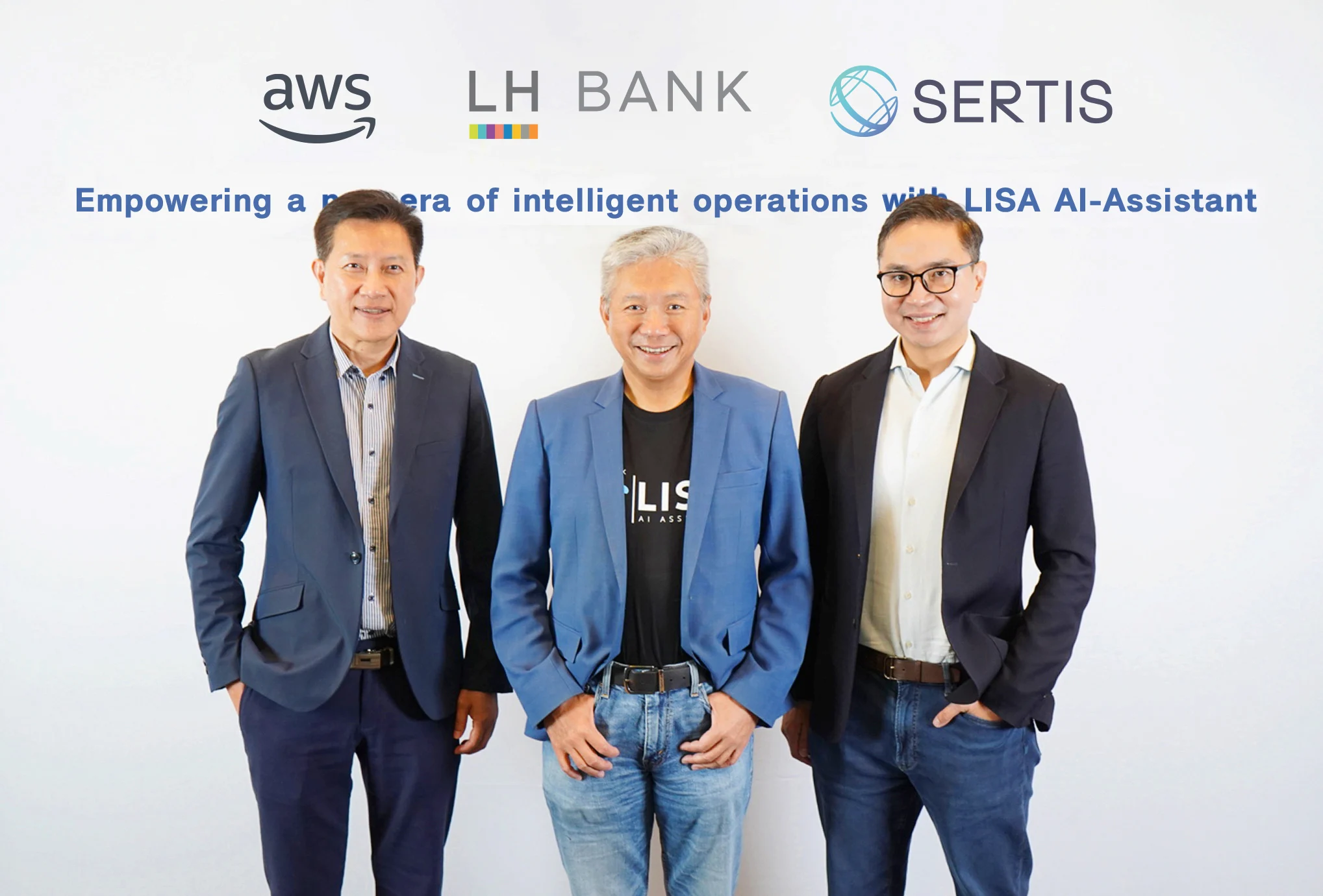 LH Bank จับมือ Sertis และ AWS พัฒนา “LISA” (ไลซ่า) แชทบอทอัจฉริยะ เสริมประสิทธิภาพองค์กรยุคดิจิทัล