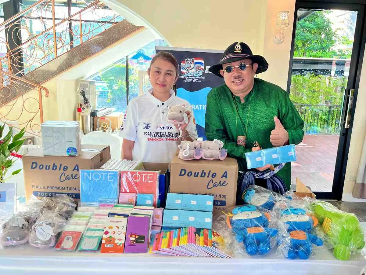 ดั๊บเบิ้ล เอ เดินหน้าส่งเสริมสังคมแห่งความเท่าเทียม ร่วมสนับสนุนการแข่งขันกีฬาว่ายน้ำคนพิการทางปัญญาชิงแชมป์โลก