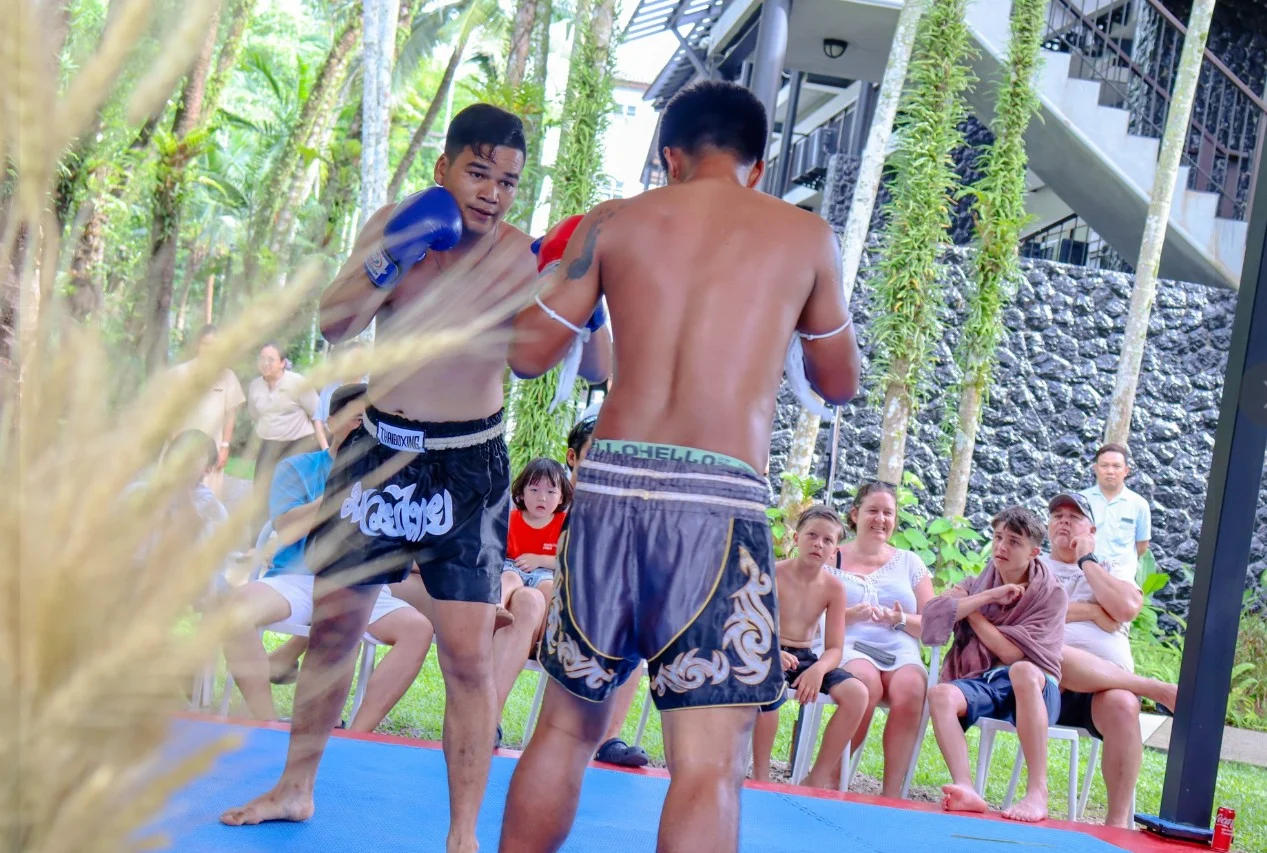 Muay Thai Showcase at Holiday Ao Nang Beach Resort, Krabi