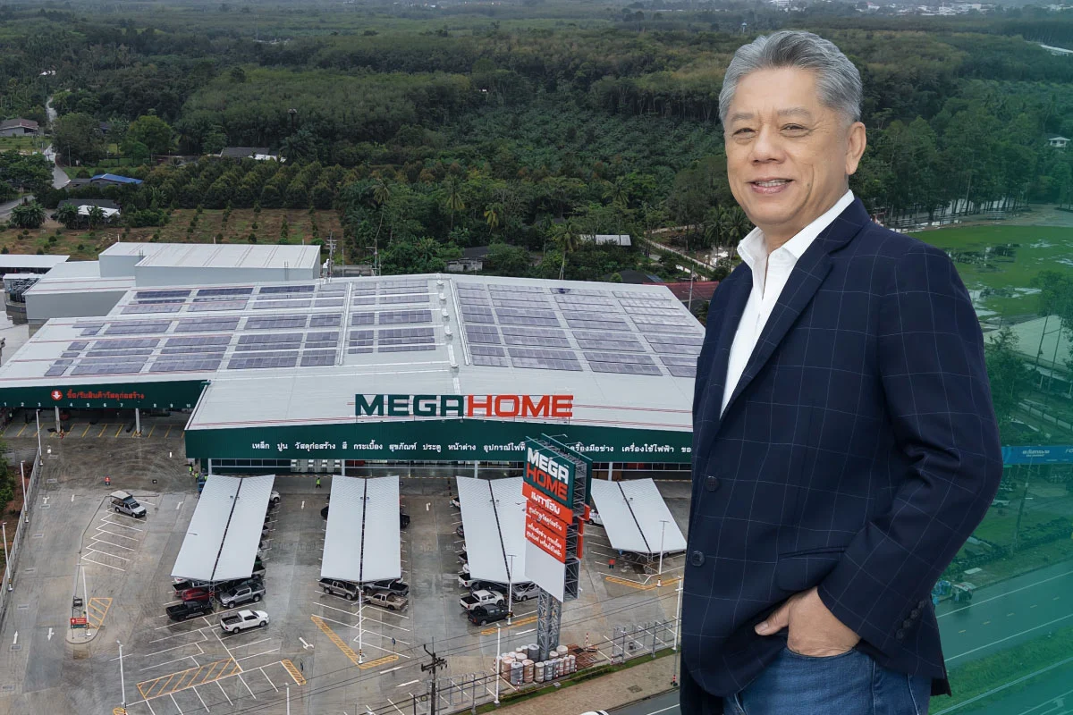 เมกาโฮม ปักหมุด "เวียงสระ" เสริมแกร่งเครือข่ายค้าปลีกวัสดุก่อสร้างสู่ภาคใต้ตอนบน จุดเชื่อมใหม่เศรษฐกิจ-การค้า-คมนาคม-เกษตร เมืองสุราษฎร์ฯ