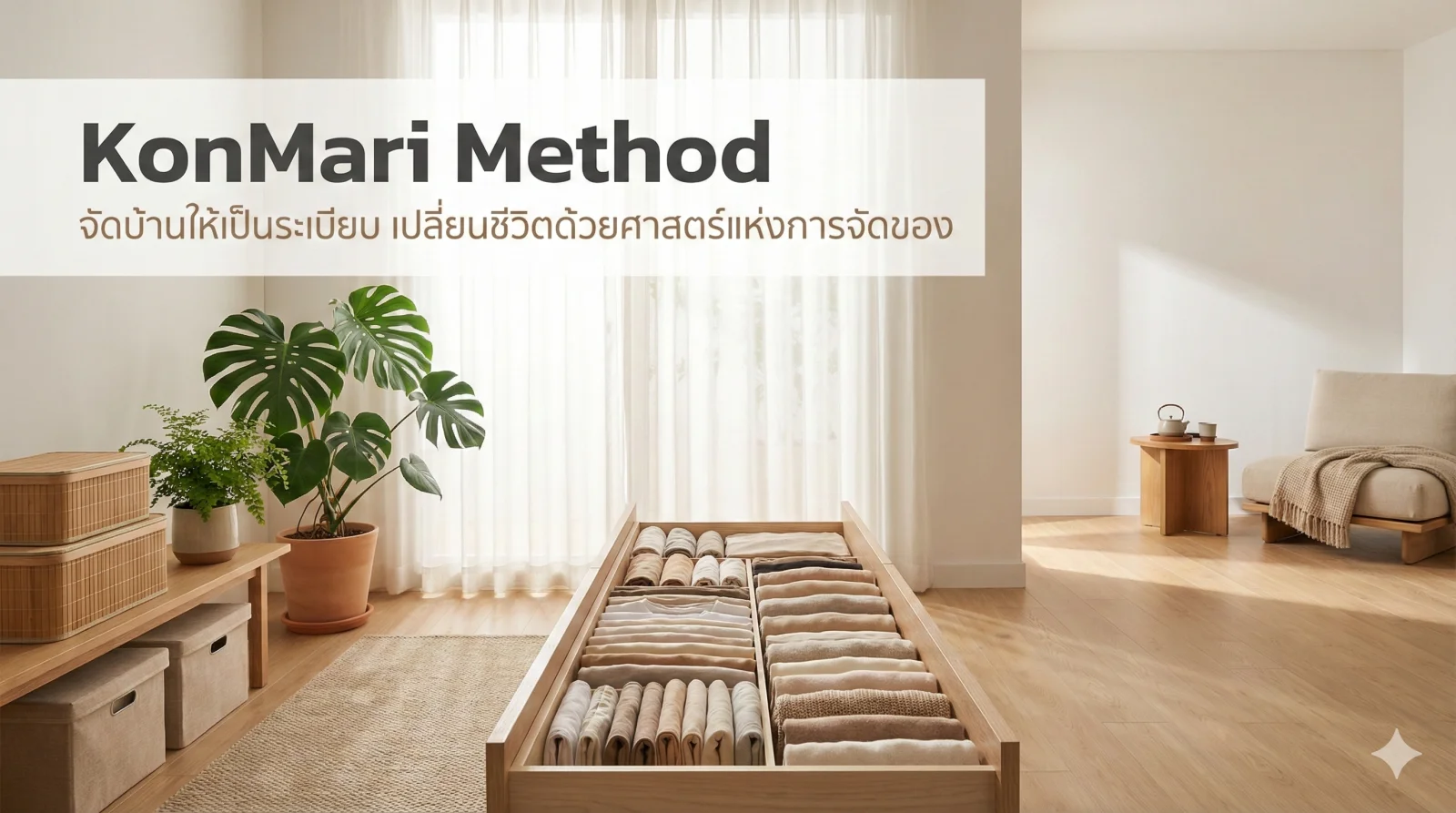 KonMari Method: วิธีจัดบ้านให้เป็นระเบียบแบบ Marie Kondo | Home Organization