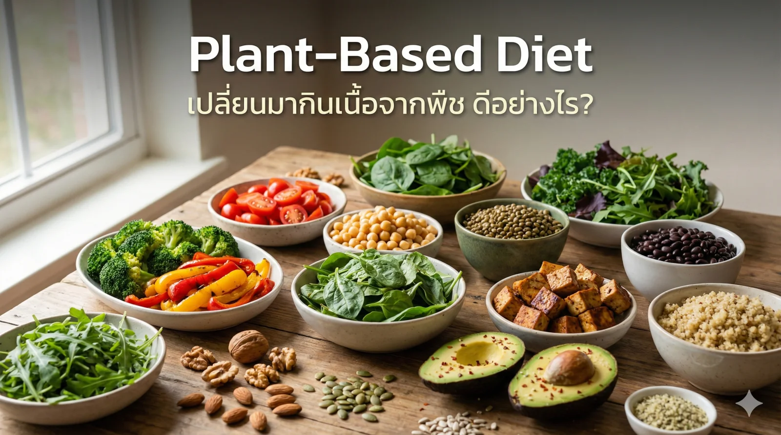 Plant-Based Diet: เปลี่ยนมากินเนื้อจากพืชดีอย่างไร