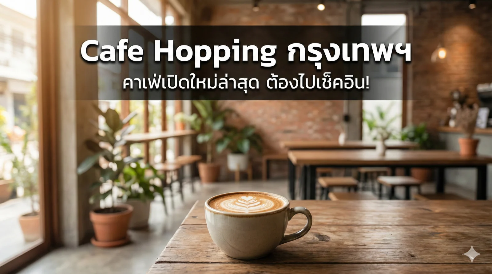 Cafe Hopping กรุงเทพฯ: คาเฟ่เปิดใหม่ล่าสุด ต้องไปเช็คอิน!