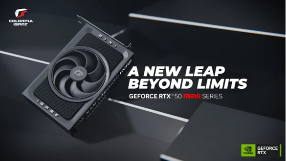 COLORFUL เปิดตัวกราฟิกการ์ด iGame GeForce RTX 50 MINI OC Series สำหรับพีซีขนาดกะทัดรัด