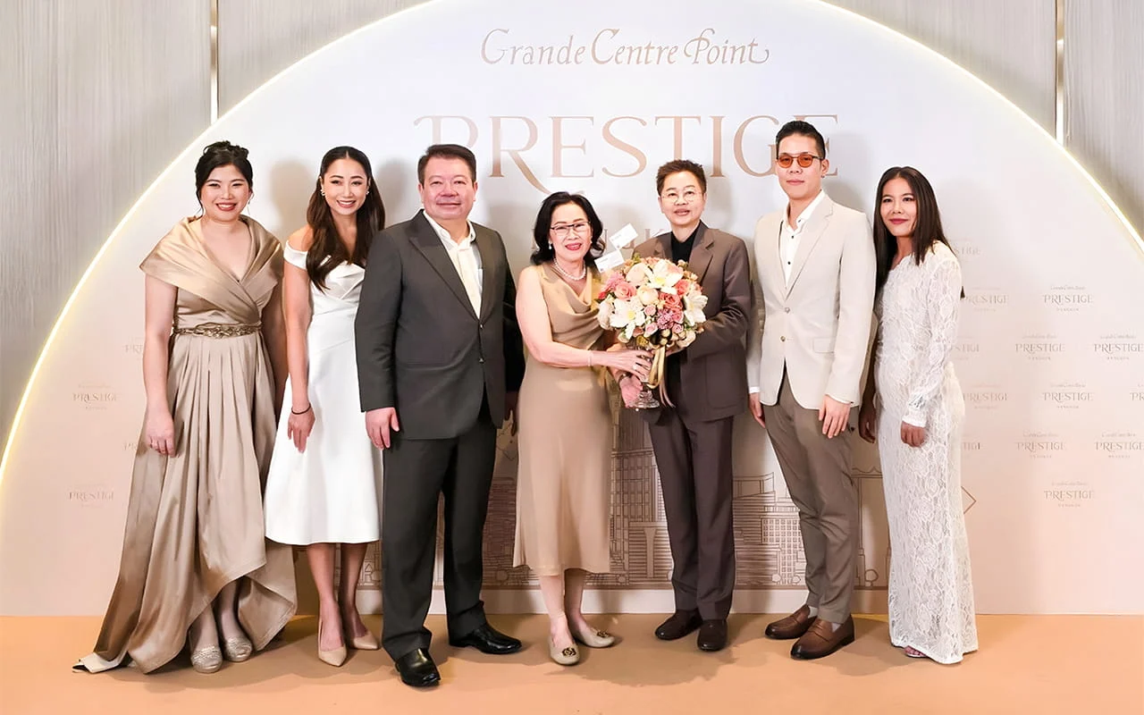 STARMARK ร่วมเปิดตัว "Grande Centre Point Prestige Bangkok" นิยามใหม่แห่งการผสานความหรูหราสไตล์อาร์ตเดโคกับศิลปะไทยร่วมสมัยใจกลางราชประสงค์
