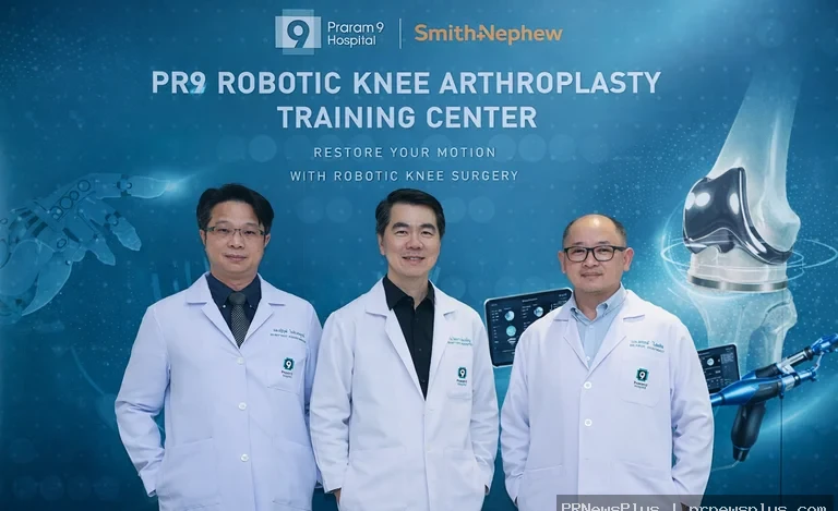 รพ.พระรามเก้า เปิด "PR9 Robotic Knee Arthroplasty Training Center"