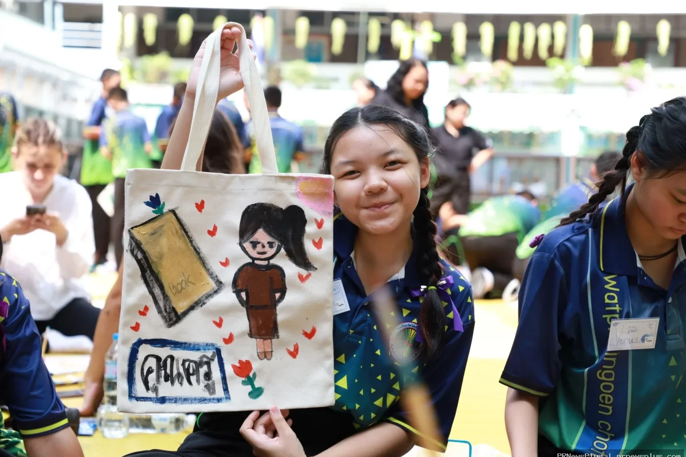 กลุ่ม UNITE Thailand จัดโครงการ “เยาวชนคนกล้าฝัน” สอนภาษาอังกฤษ-ศิลปะ ที่ รร.วัดไผ่เงิน เขตบางคอแหลม