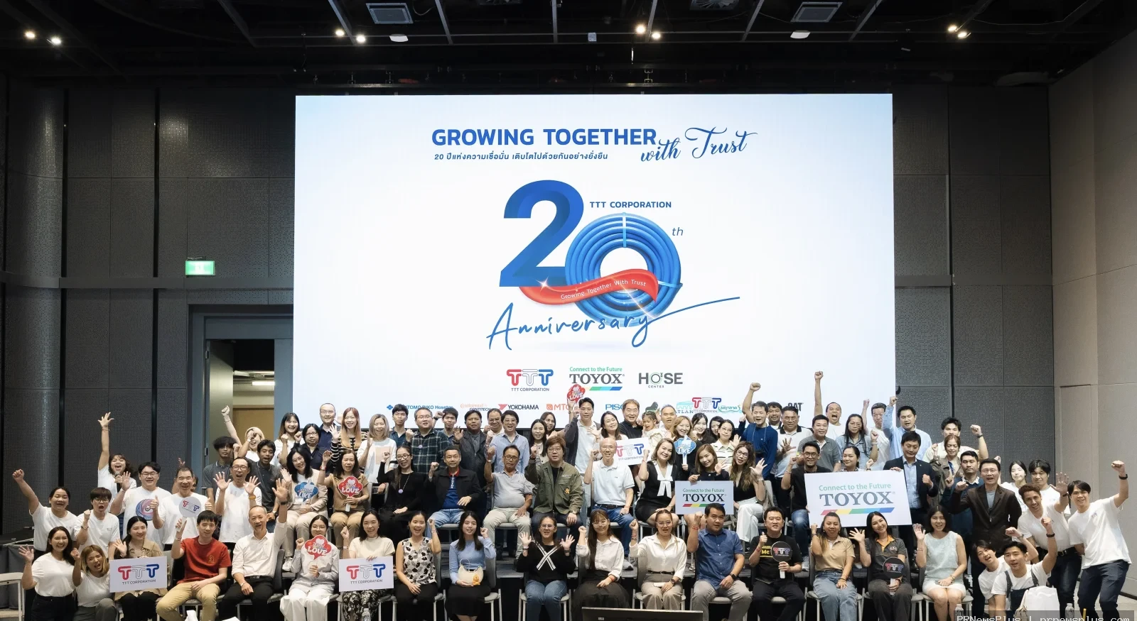 TTT Corporation ฉลอง 20 ปี เติบโตไปด้วยกันอย่างยั่งยืน พร้อมยกระดับมาตรฐานอุตสาหกรรมด้วยสายยาง TOYOX