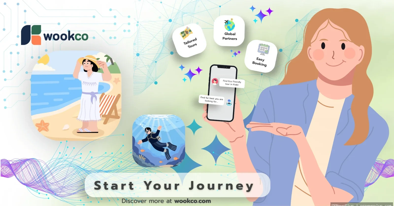 "Wookco เปิดตัว AI Assistant เฟสแรก ยกระดับการวางแผนทริปและเข้าถึงข้อมูลความยั่งยืนได้ง่ายขึ้น"