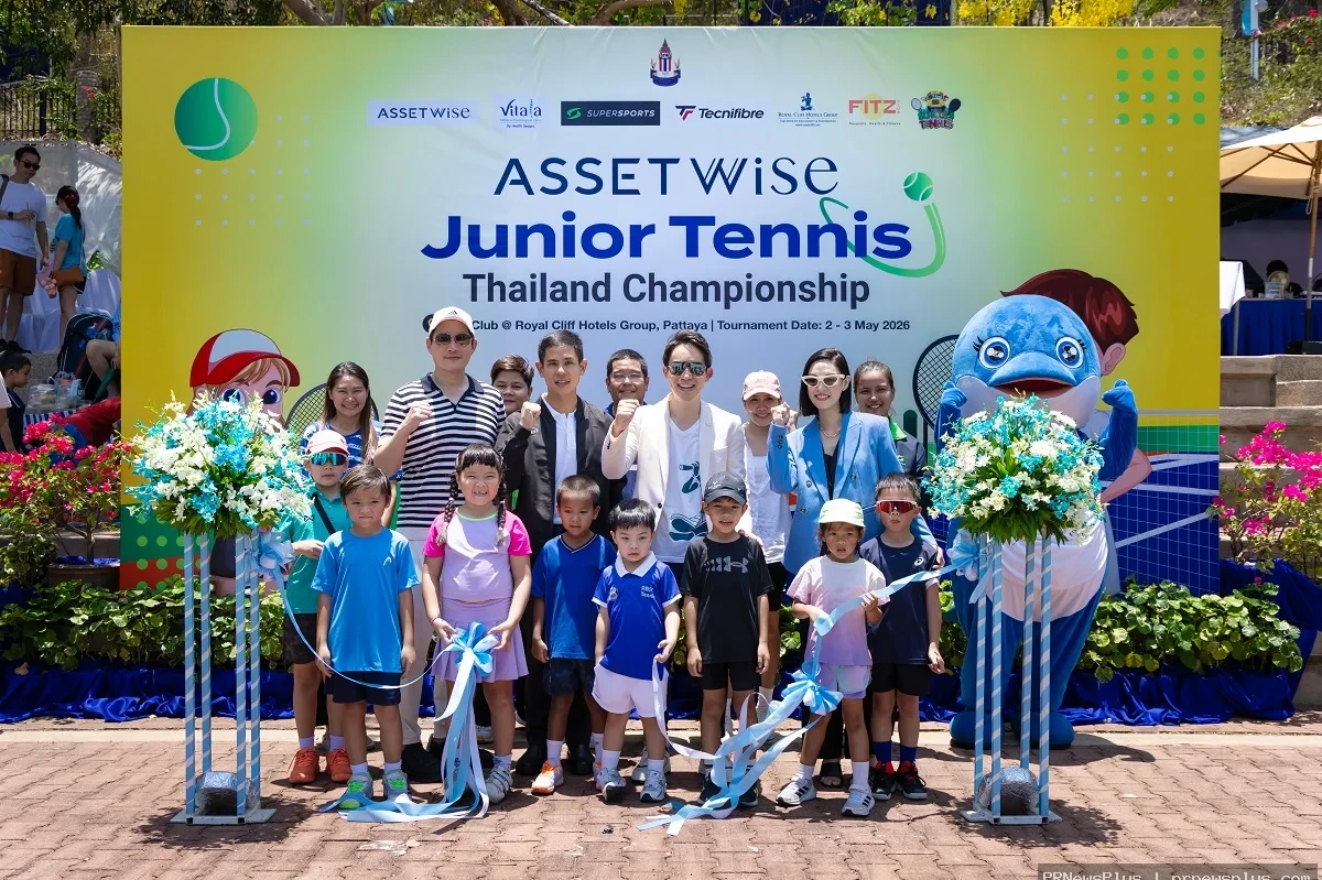 ฟิตซ์ คลับ พัทยา ตอกย้ำมาตรฐานระดับโลก คว้ารางวัล Gold Standard  จากการจัดจูเนียร์ เทนนิสครั้งที่ 5